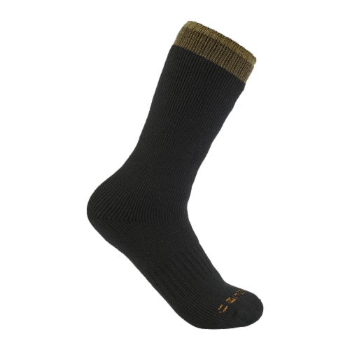 Carhartt® Heavyweight Large Crew Sock Pack - Black Perspective: right