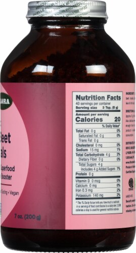 Flora Organic Red Beet Crystals Perspective: right