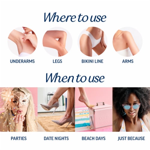 Veet Legs & Body Gel Cream Hair Remover Perspective: right
