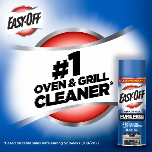 EASY-OFF Fume Free Oven Cleaner Aerosol Perspective: right
