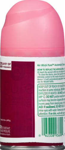Air Wick Automatic Air Freshener Spray Refill Summer Delights Essential Oils Perspective: right