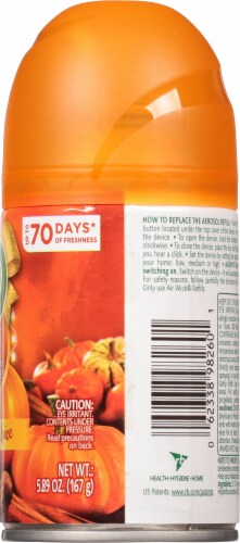Air Wick® Pure Pumpkin Spice Automatic Spray Refill Perspective: right