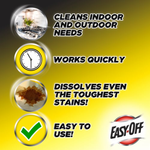 Easy Off Heavy Duty Cleaner Degreaser, Removes Tough Grease and Grime, 32 fl oz Perspective: right