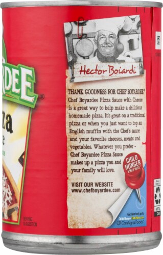 Chef Boyardee® Cheese Pizza Sauce Perspective: right