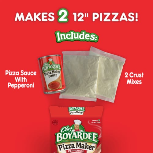 Chef Boyardee® Pizza Maker Pepperoni Pizza Kit Perspective: right