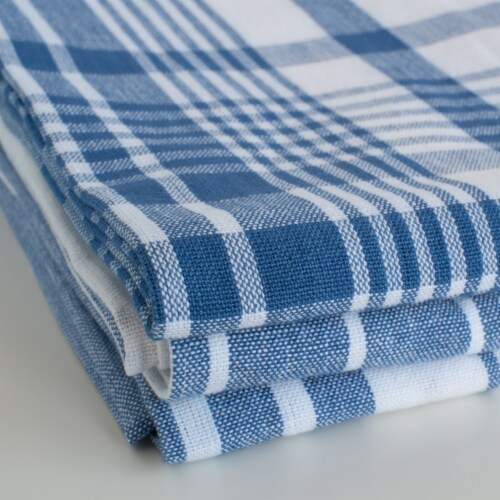 Royal Blue Floursack Dish Towels Set of 3 – Wild Cotton Linens