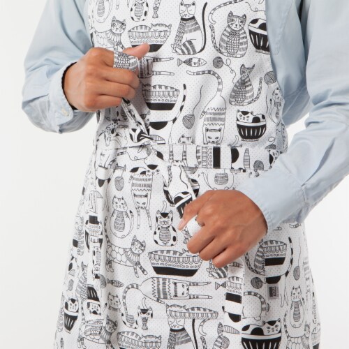 Jubilee Kitchen Purr Party Cats Apron for Unisex Perspective: right