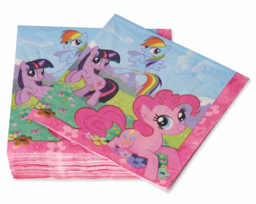 American Greetings My Little Pony Paper Lunch Napkins Perspective: right