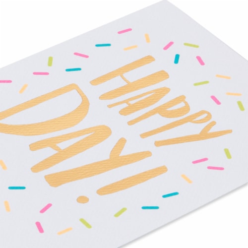 American Greetings Birthday Card (Happy Day) Perspective: right