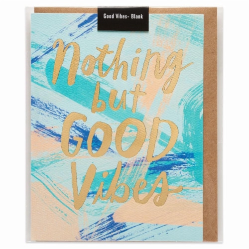 American Greetings (S31) Good Vibes - Blank Card Perspective: right