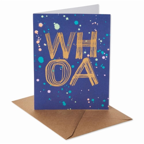 American Greetings (S24) WHOA - Hi Friend Card Perspective: right