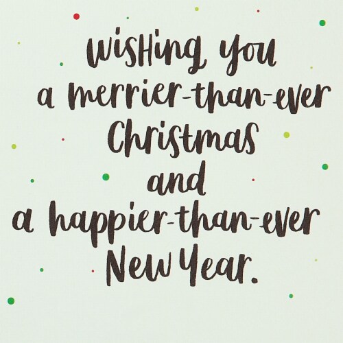 American Greetings Christmas and New Year Greeting Card (Celebrate) Perspective: right