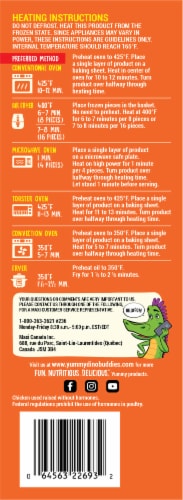 Yummy® Dino Buddies® Dinosaur-Shaped Chicken Breast Nuggets Perspective: right