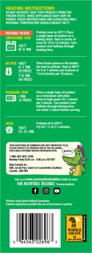 Yummy® Dino Buddies® Chicken and Veggie Nuggets Perspective: right