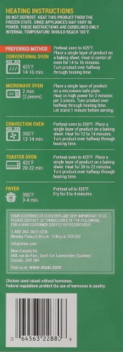 Yummy® All Natural Frozen Chicken Breast Patties Perspective: right