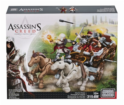 mega bloks assassin's creed chariot chase building set