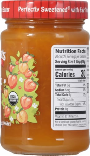 Crofter's® Organic Peach Premium Spread Perspective: right