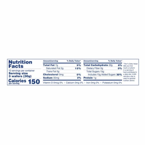 Voortman 10.6 Ounce Vanilla Wafer Perspective: right
