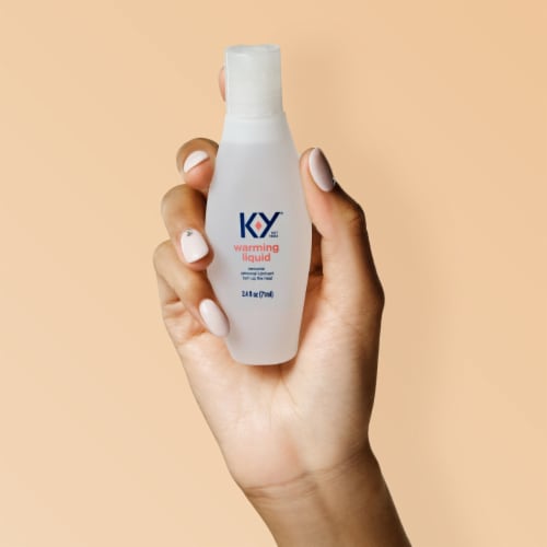 K-Y Warm Liquid Lubricant Perspective: right