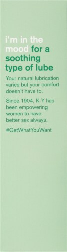 K-Y Natural Feeling Water Based Personal Lubricant with Aloe Vera Perspective: right