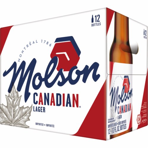 Molson Canadian® Lager Beer Perspective: right
