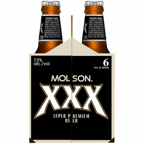 Molson® XXX Super Premium Beer Perspective: right