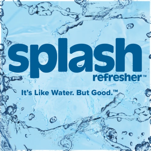 Splash Refresher Wild Berry Flavored Water Bottle Perspective: right