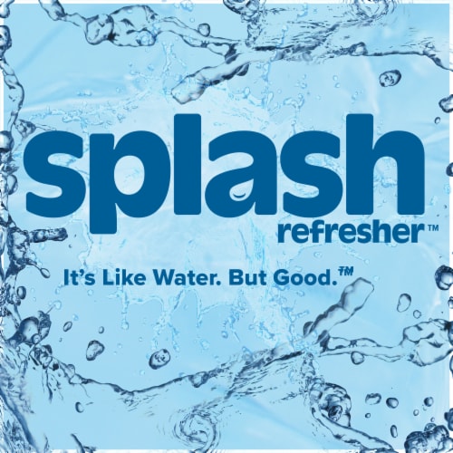 Splash Refresher Acai Grape Flavored Water Bottle Perspective: right