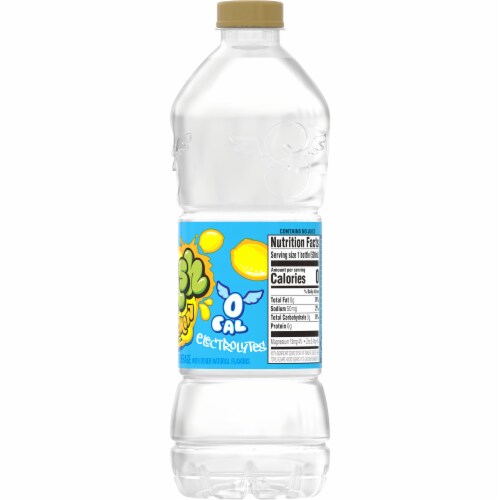 Splash Blast™ Lemon Water Bottle Perspective: right