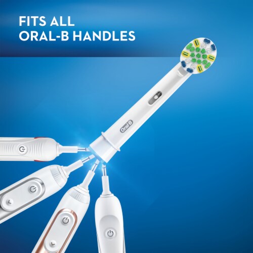 Oral-B® Floss Action™ Max Clean Refill Brush Heads Perspective: right