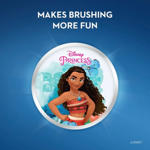 Oral-B Kids Disney Princess Soft Bristles Battery Toothbrush Perspective: right
