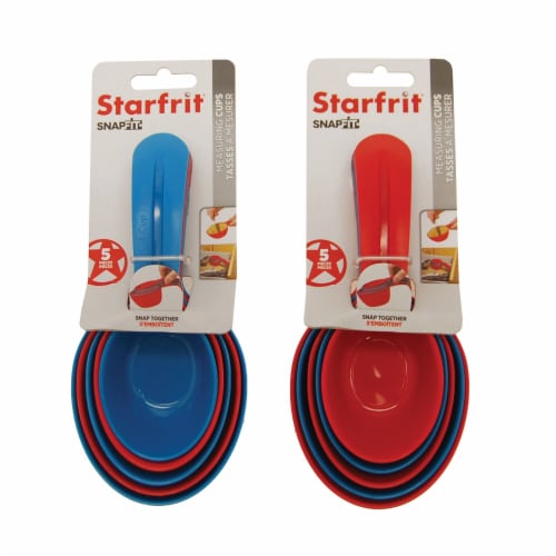 Starfrit 93115‐003‐0000 Snap Fit Measuring Cups Perspective: right