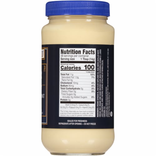 Hollywood® Safflower Mayonnaise Perspective: right