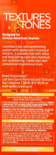 Clairol Textures & Tones 1B Silken Black Hair Color Perspective: right