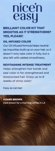 Clairol Nice 'N Easy 6 Light Brown Permanent Hair Color Perspective: right