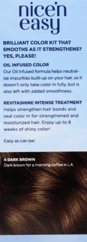 Clairol Nice'n Easy 5 Medium Brown Hair Color Perspective: right