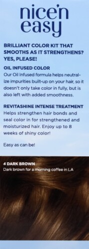 Clairol Nice'n Easy 5N Medium Neutral Brown Permanent Hair Color Perspective: right