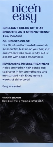 Clairol Nice 'N Easy 2 Black Color Permanent Hair Color Perspective: right
