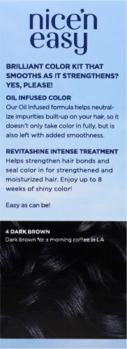 Clairol Nice 'N Easy Permanent Hair Color 2 Black Perspective: right
