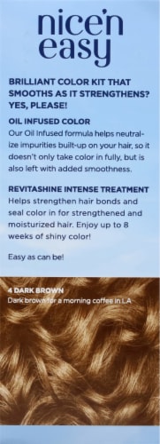 Clairol Nice'n Easy Permanent Hair Color 7 Dark Blonde Perspective: right