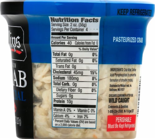Phillips™ Special Crabmeat Perspective: right