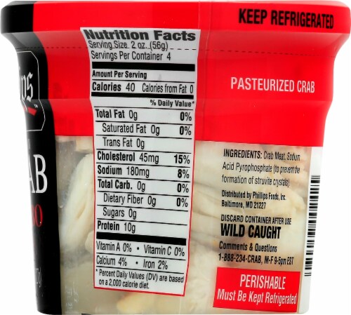 Phillips™ Jumbo Crabmeat Perspective: right