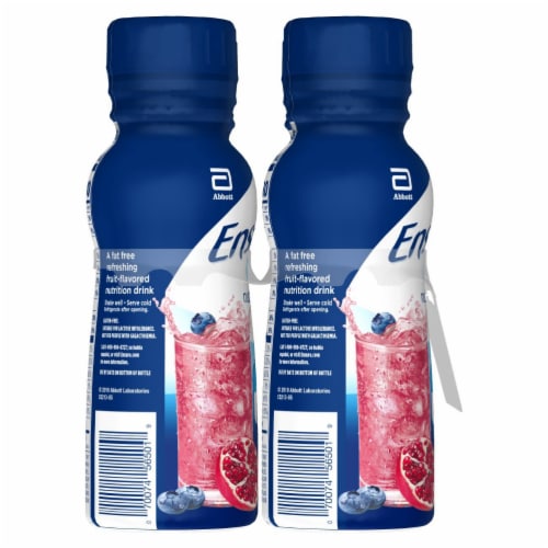 Ensure Clear Blueberry Pomegranate Ready-to-Drink Nutrition Drink Perspective: right