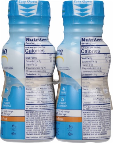 Glucerna® Original Classic Butter Pecan Nutrition Shake Perspective: right