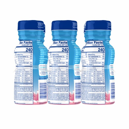 PediaSure® Grow & Gain® Strawberry Ready-to-Drink Kids’ Nutritional Shake Perspective: right