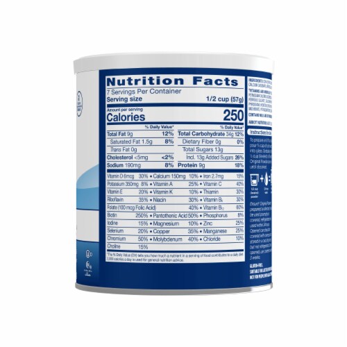 Ensure Nutrition Facts Powder | Blog Dandk