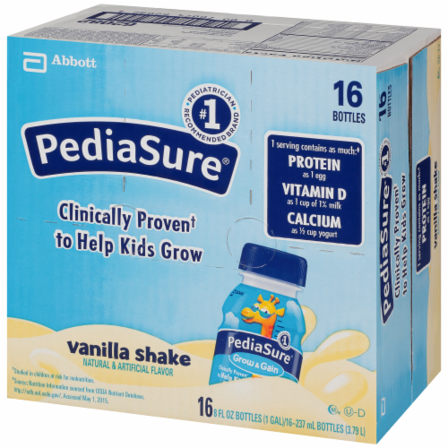 PediaSure Vanilla Nutrition Shakes Perspective: right