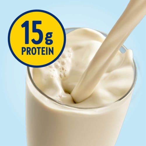 Glucerna® Hunger Smart® Classic Vanilla Nutritional Shake Bottles Perspective: right