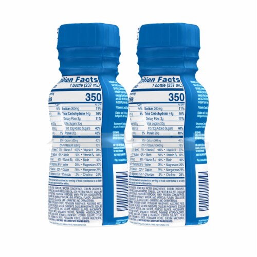Ensure® Enlive® Vanilla Advanced Nutrition Shakes Perspective: right