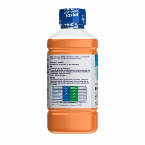 Pedialyte Mixed Fruit Flavored Electrolyte Solution Perspective: right